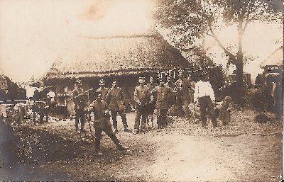 Białokiernica pocztówka wrzesień 1917 awers