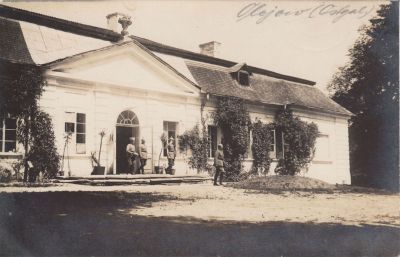 Olejów pocztówka Feldpost 1917