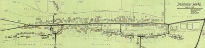 Plan zabudowy Trościańca Wielkiego 1939
