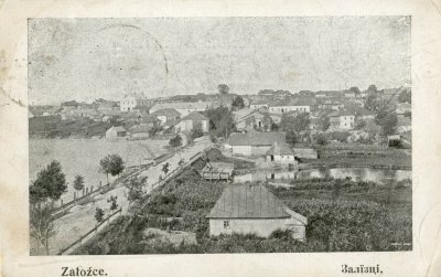 Zaoce pocztwka 1909 awers