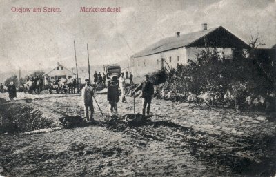 Olejów pocztówka Feldpost 1918