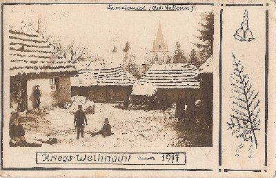 Tro¶cianiec Wielki pocztówka 1917 awers